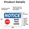 Signmission Safety Culture Sign, 18 in Width, Vinyl Decal, Rectangle OS-2PACK-NS-D-1218-L-16866 - alternate 4